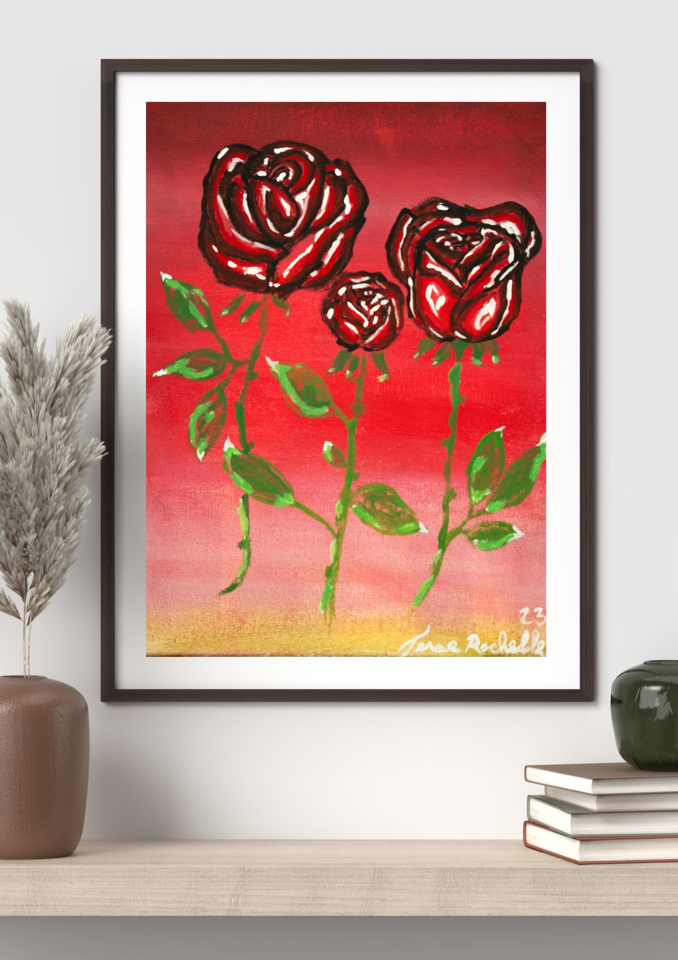 Three Lost Flowers — Print