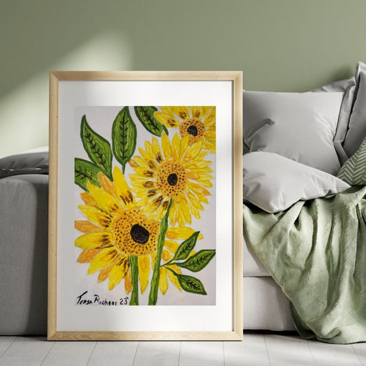 Sunflowers — Print