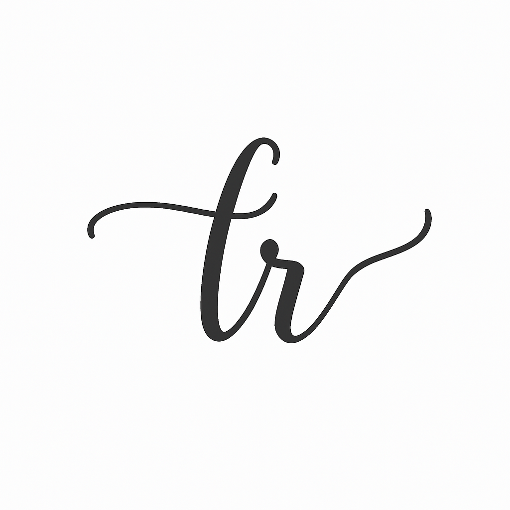 Logo Just Script - Kiss-Cut Sticker (4x4)