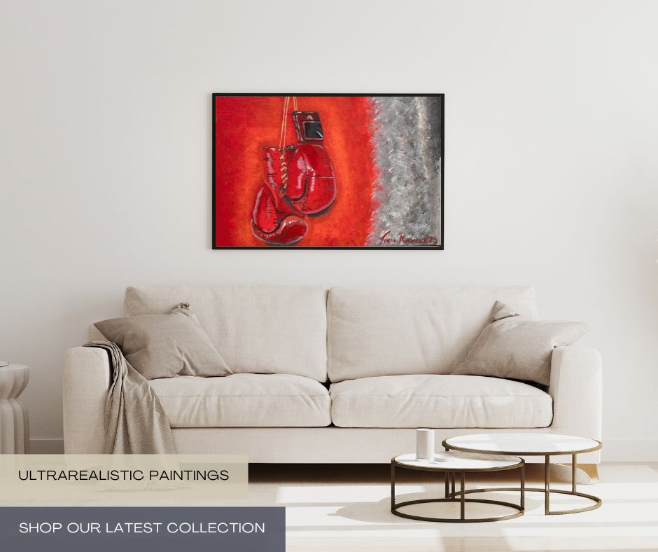 Hanging Up the Gloves — Print