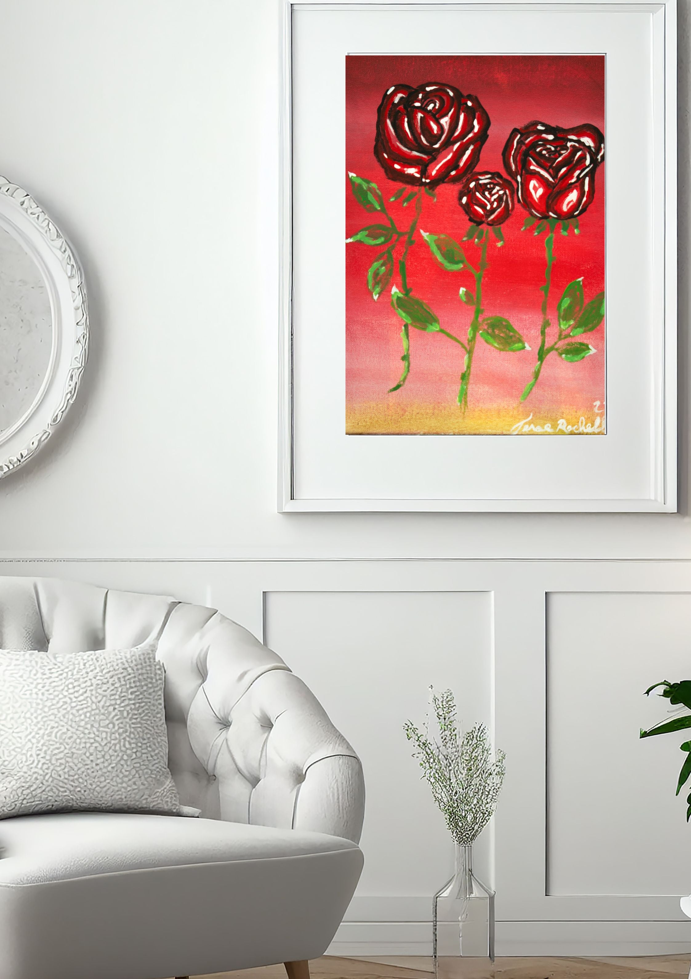 Three Lost Flowers — Print