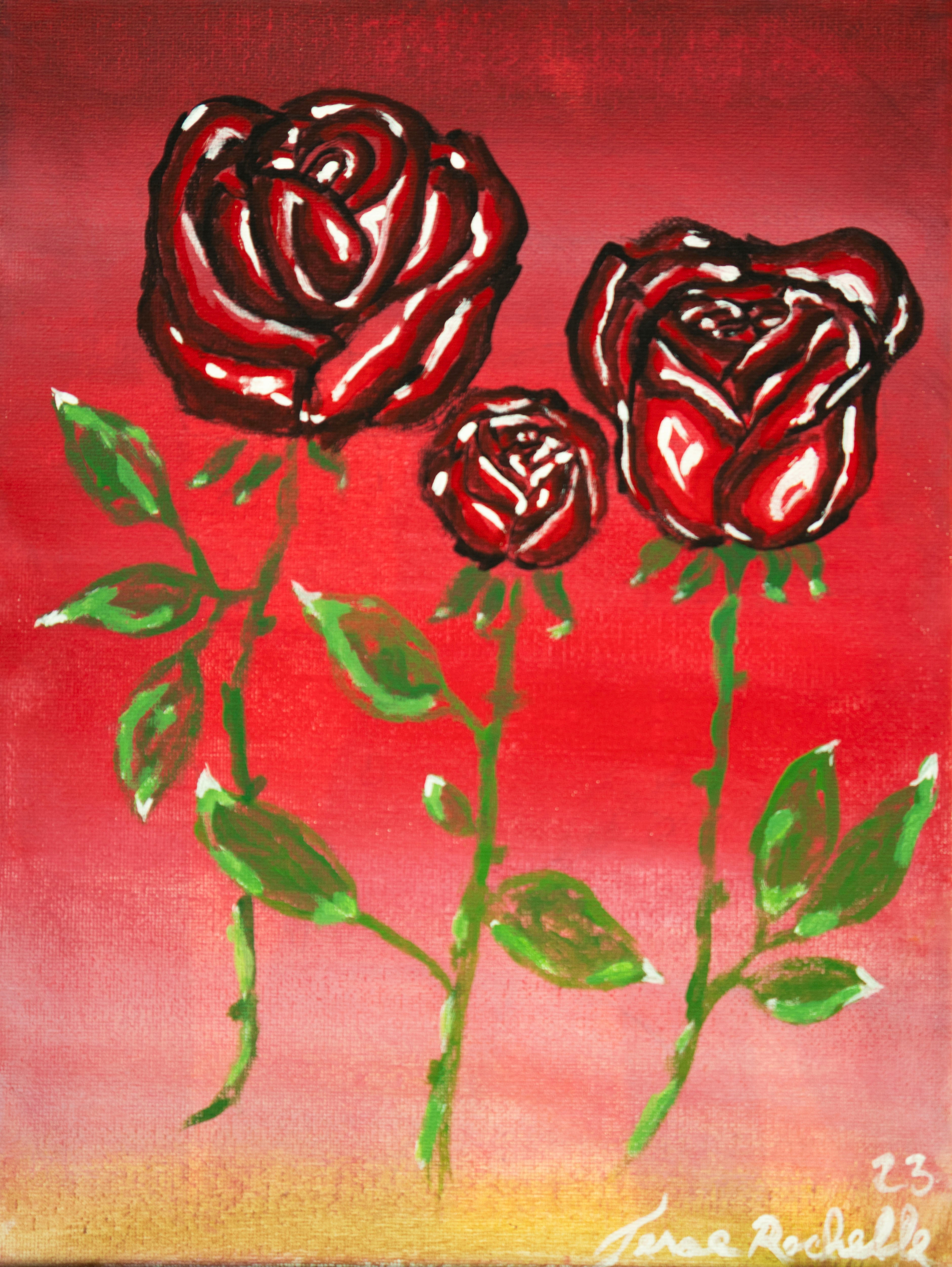 Three Lost Flowers — Print