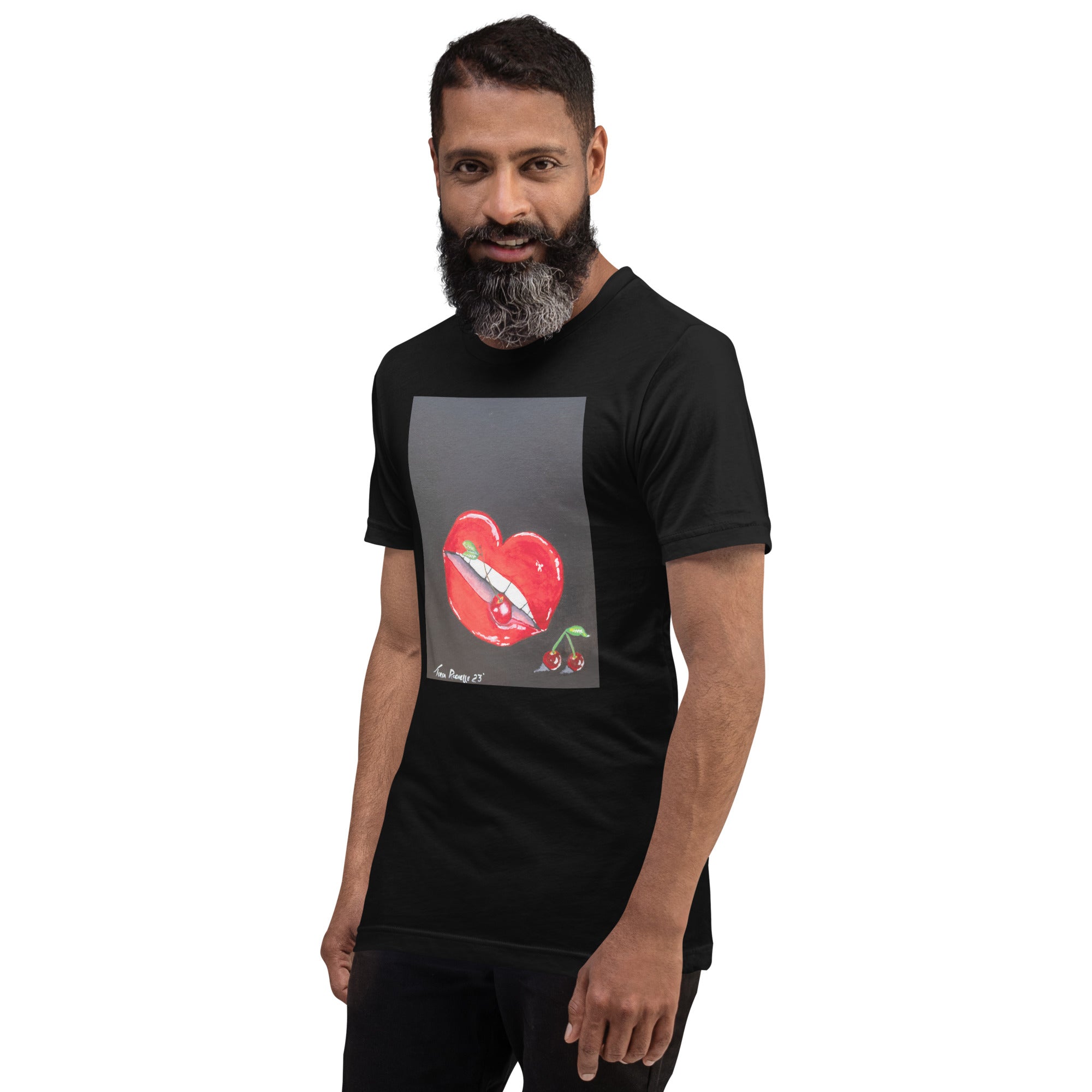 Cherry Lips - Unisex Graphic T-Shirt Bella + Canvas 3001
